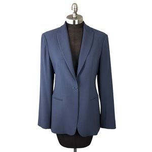 Armani Collezioni Slate Blue Grey Wool Blazer 8